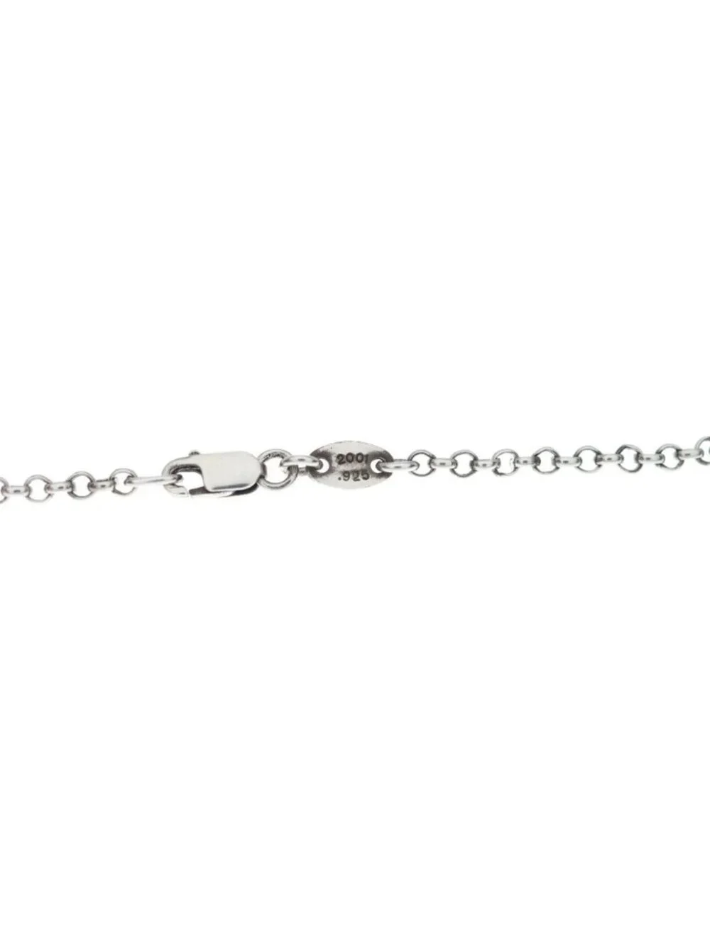 Chrome Hearts Neckchain Roll Chain Necklace Silver